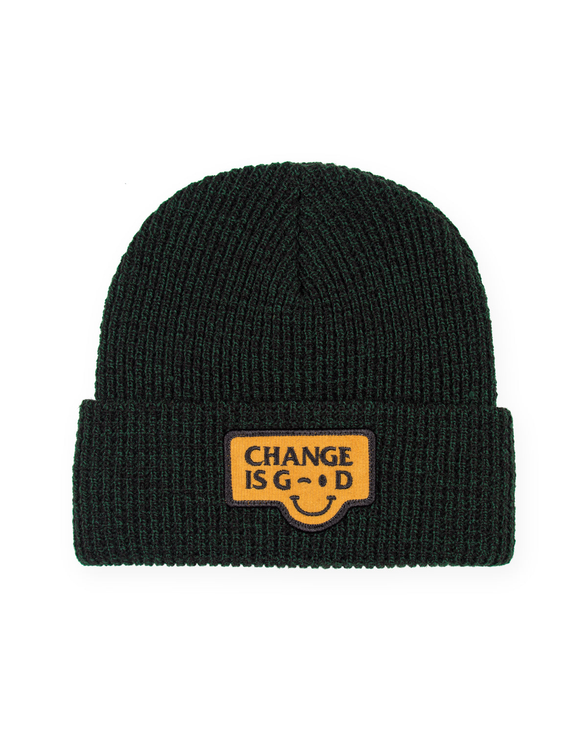 Change Beanie | Black Emerald