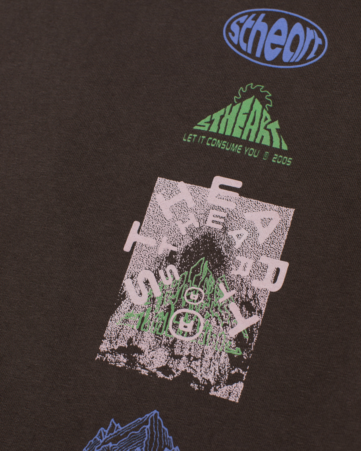 dissolve2 Tee | Brown