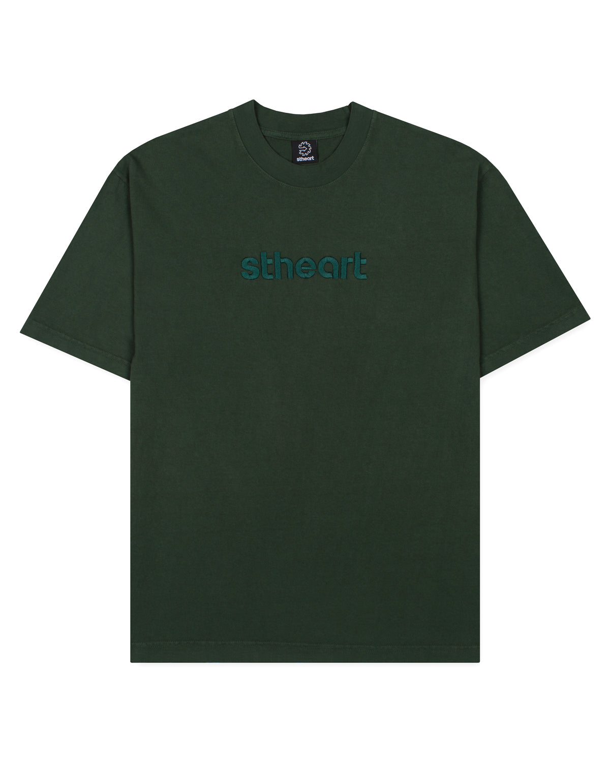 Classic Embroidered Logo Tee | Forest
