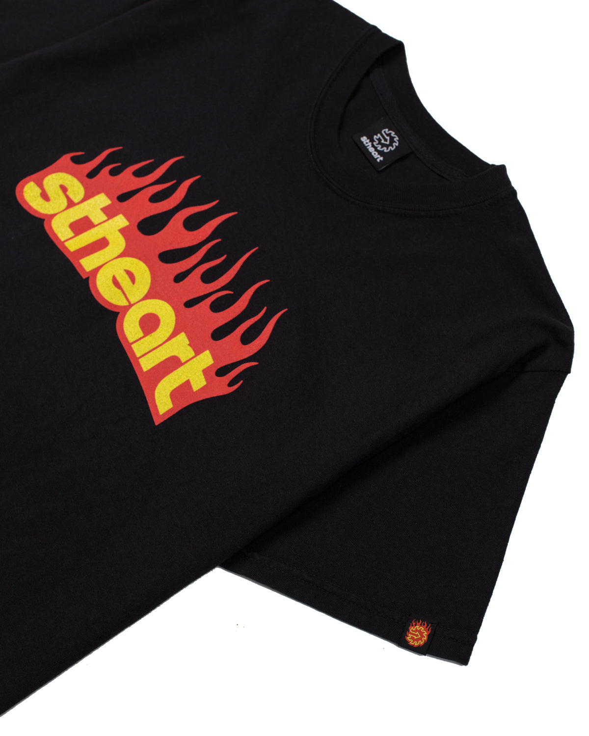 Classic Flame Tee | Black