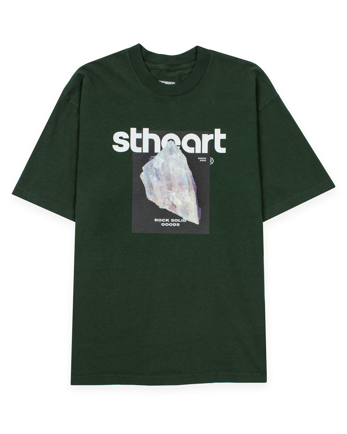 Crystal Tee | Forest Green